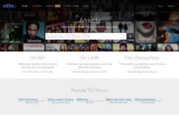 www.adder.tv screenshot