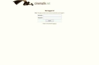 cinematik.net screenshot