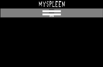 www.myspleen.org screenshot