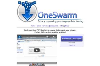 www.oneswarm.org screenshot