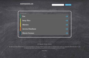 sceneaccess.eu screenshot