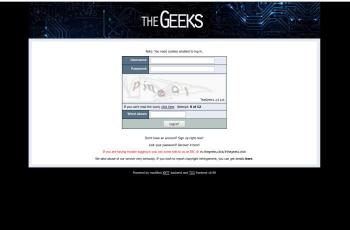 thegeeks.click screenshot