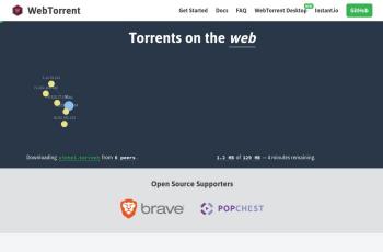 webtorrent.io screenshot